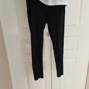 Uniqlo cute polka dot leggings